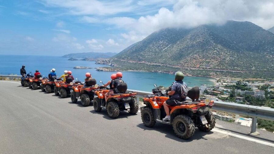 Rethymno Bali & Panormo:Quad Safari & visit Cave 57km 4hours - The Psiloritis and valley viewpoints