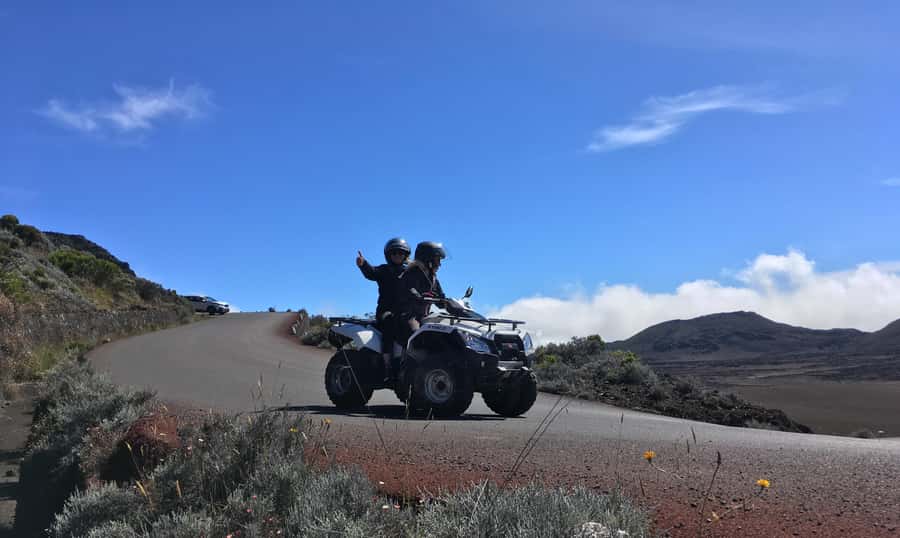 Reunion Island: Volcano Road Quad Tour - The 45-minute safety briefing