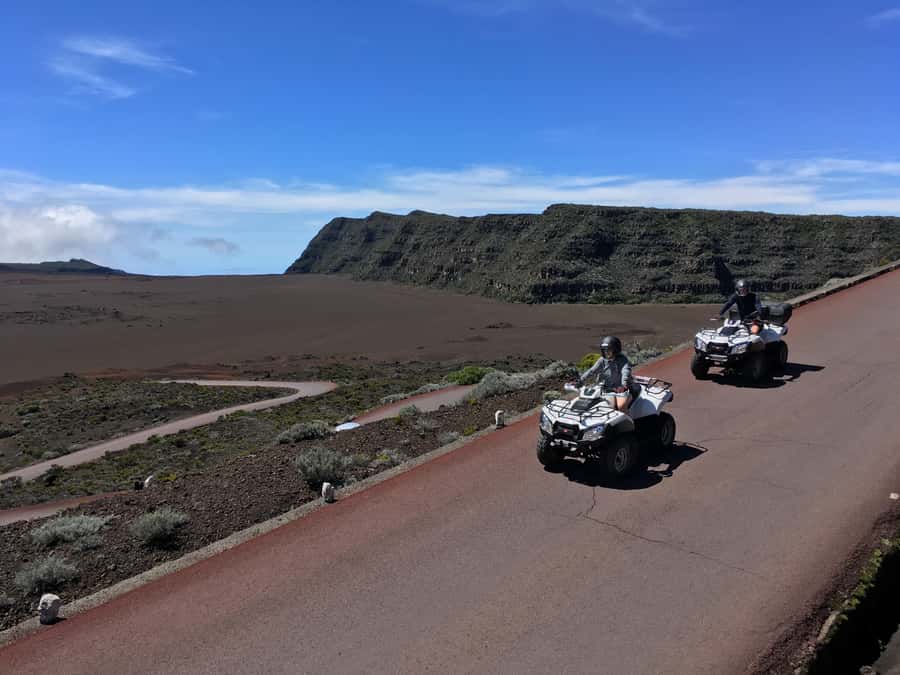 Reunion Island: Volcano Road Quad Tour - Starting at Bourg Murat near Cité du Volcan