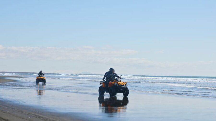 Reykjavík: Black Sand Beach 2-Hour ATV Adventure - Black sand, cold surf, and an ATV beneath you