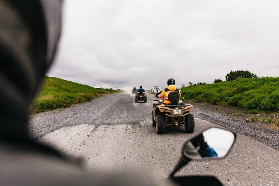 Reykjavik: Countryside Guided ATV Tour with Transfers - Lake Hafravatn and the mountain climb
