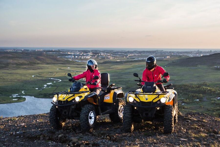 Reykjavik Quad Bike Twin Peaks Tour - Along Lake Hafravatn, where the ride settles into place