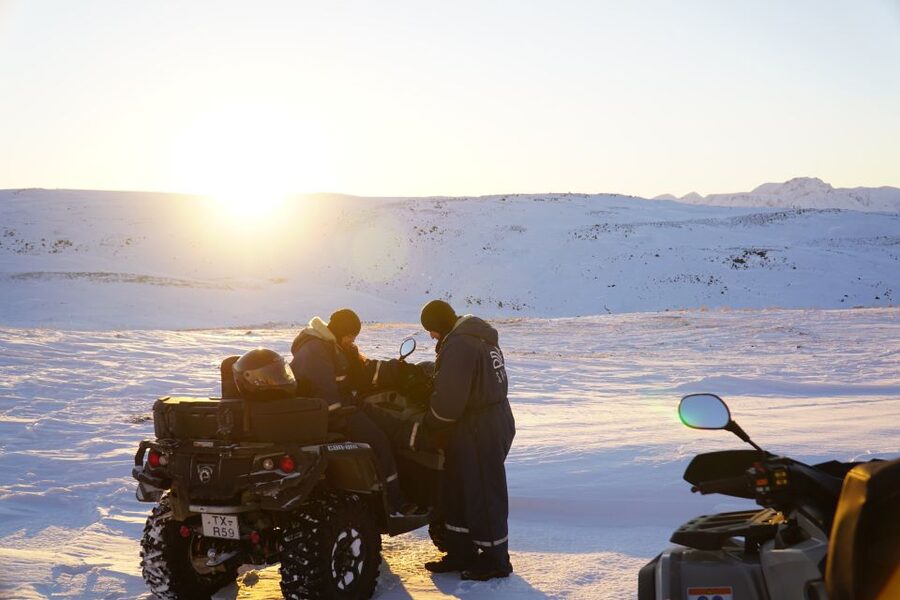 Reykjavik Quad Bike Twin Peaks Tour - Across to Lava Field Peak and Hengill views