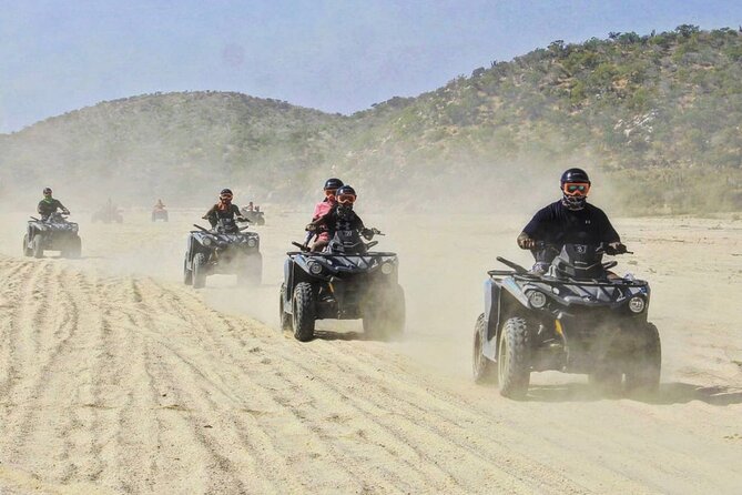 Ride through Bajas wild beauty—from desert trails to ocean views. - Learning the ATV before the rough stuff