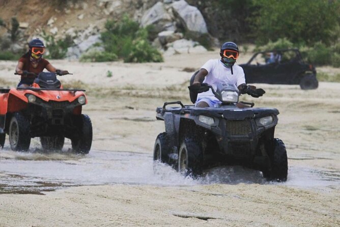 Ride through Bajas wild beauty—from desert trails to ocean views. - Who should book this Cabo ATV tour