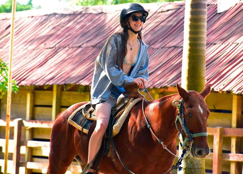 Riviera Maya: Horseback Ride, Zipline, and ATV Adventure - The ride to El Rey Polo Club