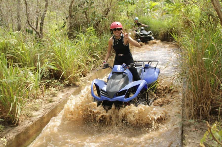 Rock Mud Fun ATV Quadbike Uluwatu - A coconut break that improves the pace