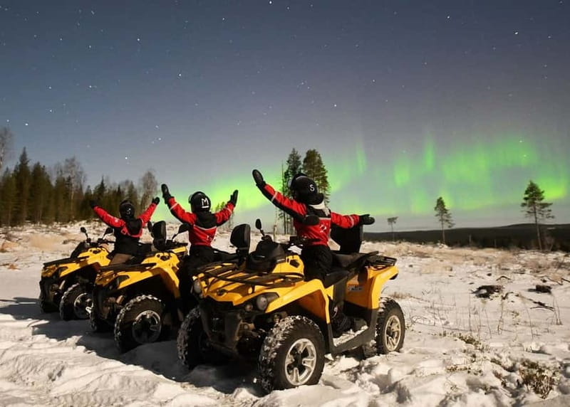 Rovaniemi: Northern Lights Quad Bike Tour - Booking advice and flexible plans
