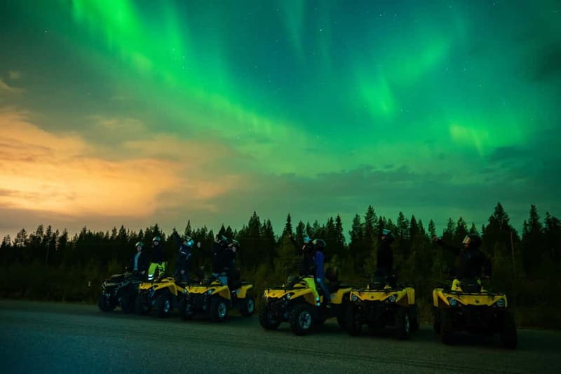 Rovaniemi: Northern Lights Quad Bike Tour - Finding darker skies for the Aurora