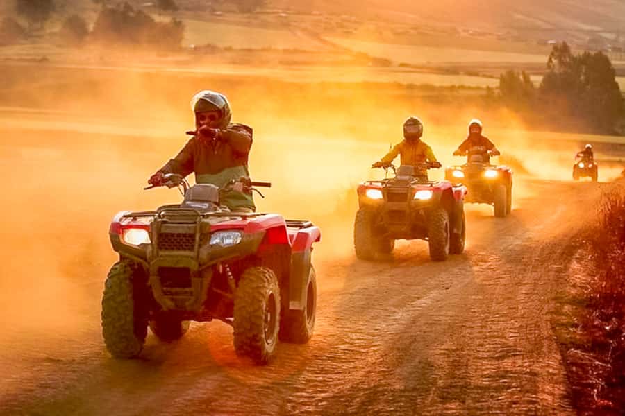 Sacred Valley: Huaypoo Lagoon and Maras by Quad Bike - ATV - Riding toward Huaypo Lagoon
