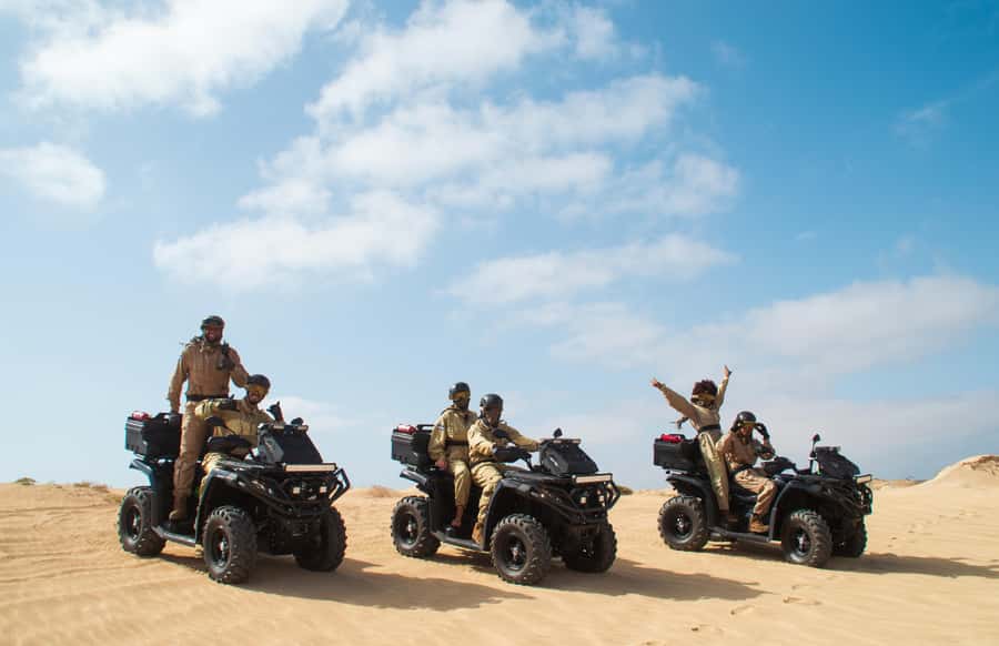 Sal Island: 2-Hour ATV Quad Desert Adventure - Ponta Preta, the final beach stop