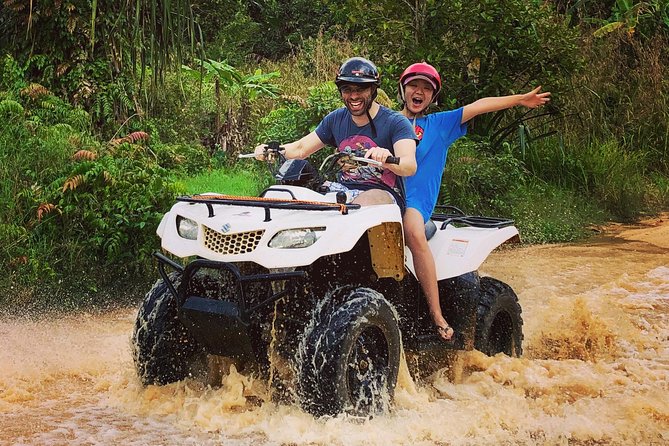 Samui X Quad ATV Tour (1 Driver) with Lunch - Leaving the beach behind at Maenam