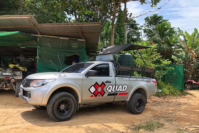 Samui X Quad ATV Tour (1 Driver) with Lunch - Hin Lad Waterfall and the cold-water break