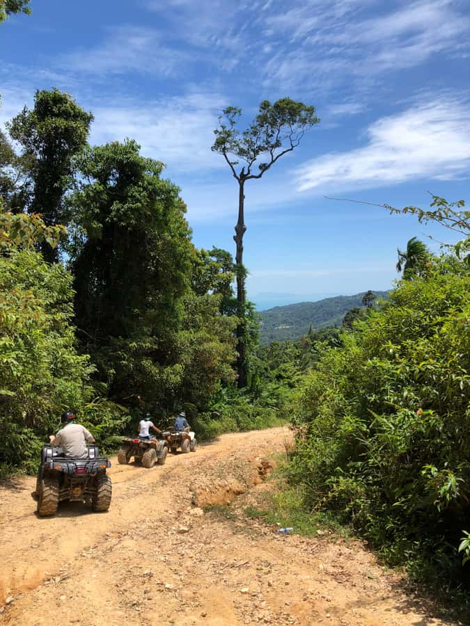 Samui X Quad ATV Tour (Driver + Passenger) with lunch - Pra Buddha Dīpankara and the island’s high views