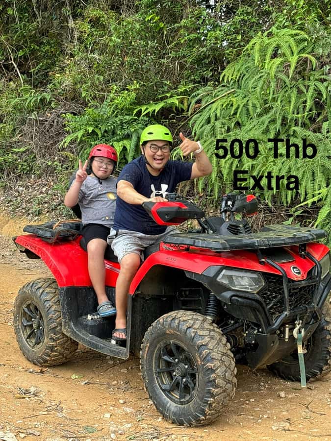 Samui X Quad ATV Tour (Driver + Passenger) with lunch - What to wear and bring for a four-hour ride