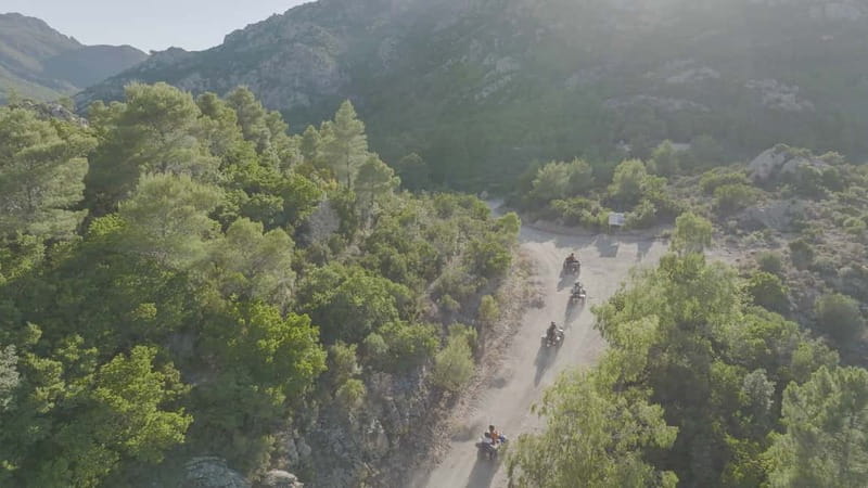 San Teodoro: Quad Tour with Tasting & Natural Pools - Riding the 30-kilometer route through Monte Nieddu