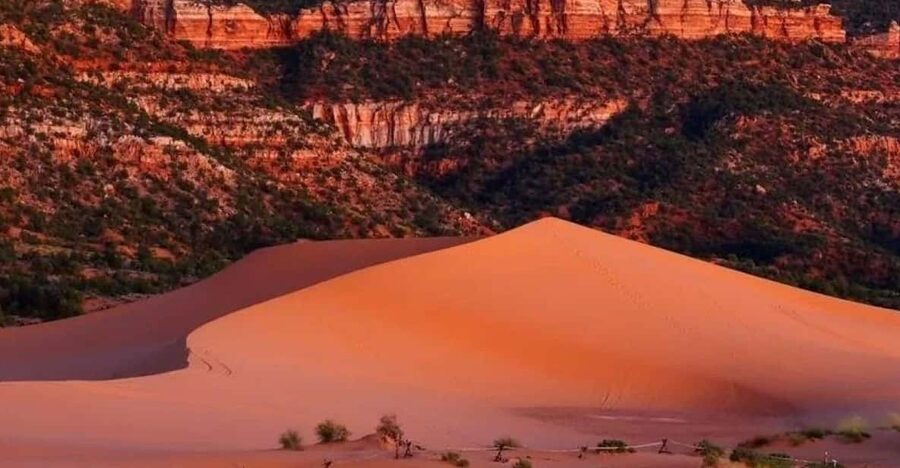 Sand Dunes + Sunset + Peekaboo Slot Canyon - Guides Josh and Justin set the tone