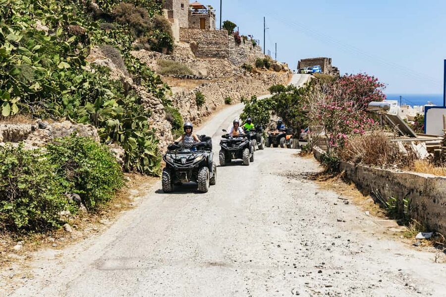 Santorini: ATV Quad Bike Tour with Lunch and Pickup - Why an ATV is a smart way to see Santorini
