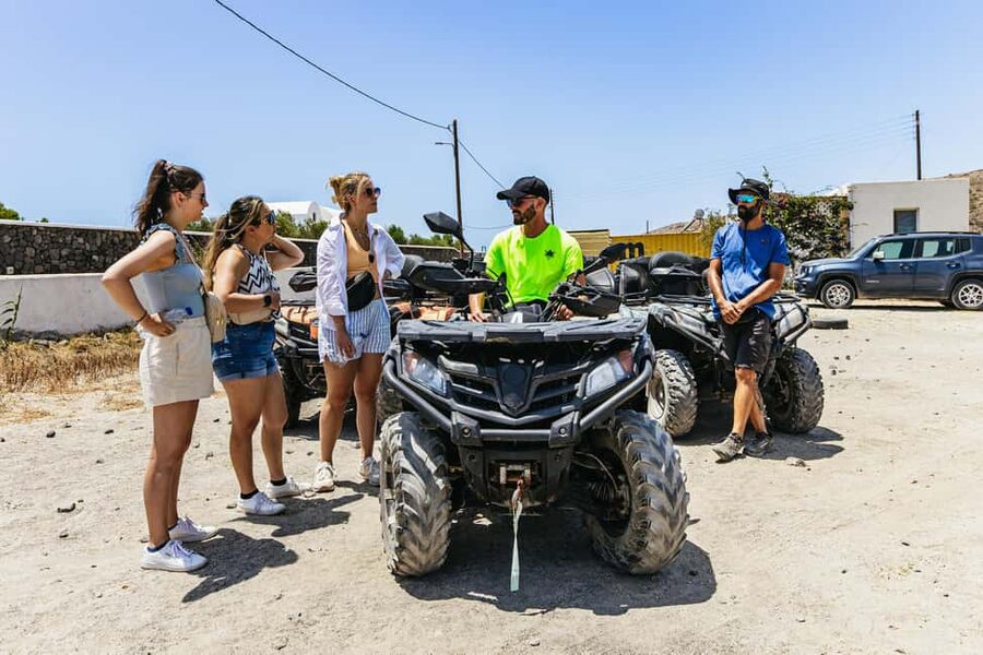 Santorini: ATV Quad Bike Tour with Lunch and Pickup - What the $200 price really covers