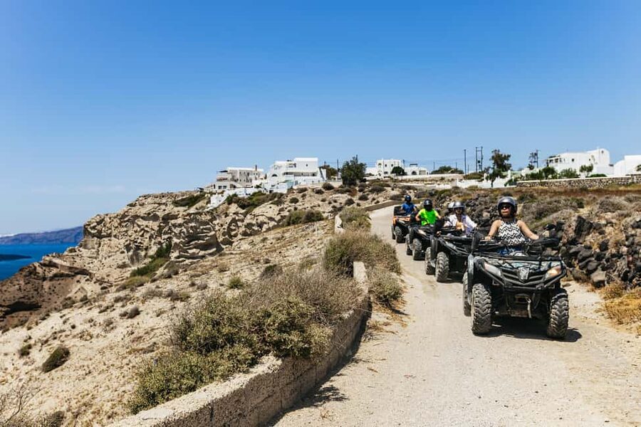 Santorini: ATV Quad Bike Tour with Lunch and Pickup - Who should book this ride?