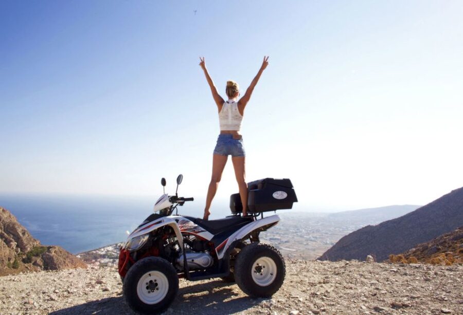 Santorini: ATV-Quad Experience Tour + Transportation - Key points at a glance