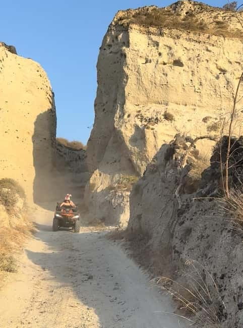 Santorini: ATV-Quad Off-Road Safari with Hidden Trails - Getting comfortable with the 520cc ATV