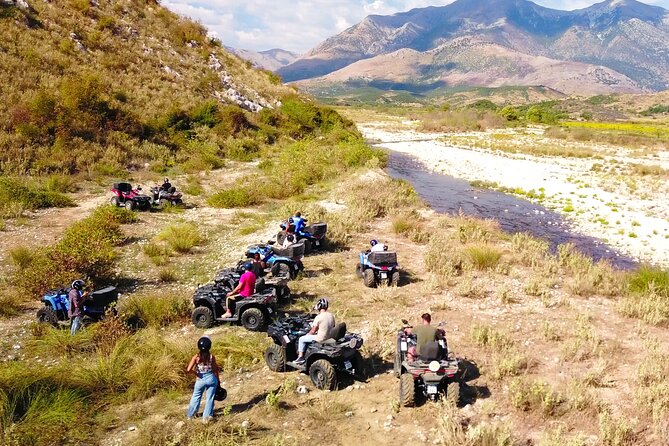 Saranda Quad adventure on 450cc ATV 4x4 - What is included, and what costs extra