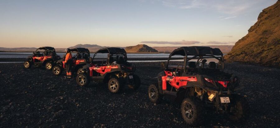 Scenic Buggy Adventure 1 hour - Following the gravel tracks toward Þórsmörk