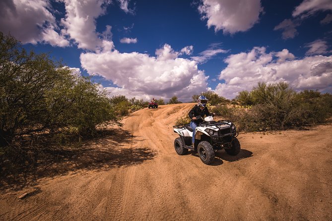 Scottsdale & Phoenix 2 Hour Desert Guided ATV Tour - Getting fitted and learning the ATV