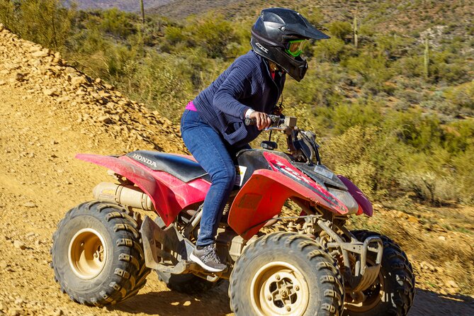 Self-Guided Centipede Desert ATV Rental - The practice course is more important than it sounds