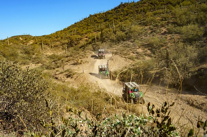 Self-Guided Centipede Desert UTV Rental - The guided upgrade may be worth asking about