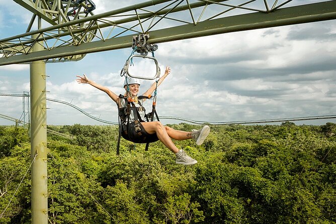 Selvatica Park Ziplines, Cenote, and ATV Tour From Cancun and Riviera Maya - Lunch and snacks keep the long schedule manageable