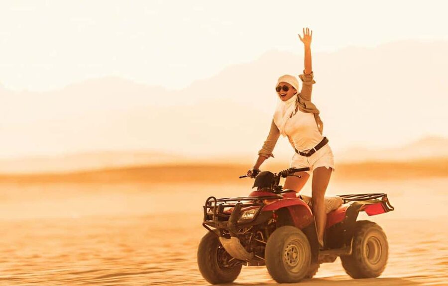 Sharm El Sheikh: ATV Dunes & Waves Adventure with Lunch - One Day, Two Very Different Sides of Sinai