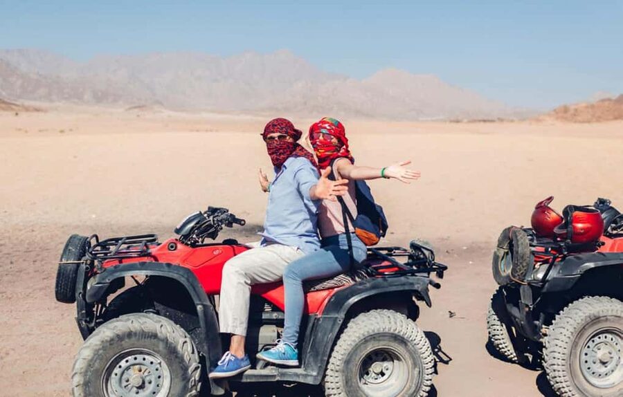 Sharm El Sheikh: ATV Dunes & Waves Adventure with Lunch - Banana Boats and Tube Rides
