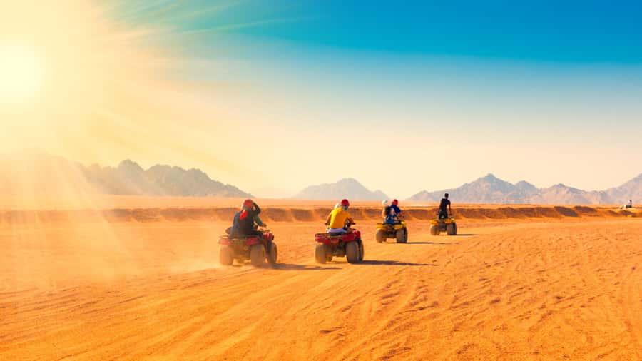 Sharm El Sheikh: Quad Biking trip with Authentic Bedouin Tea - From hotel pickup to the desert base