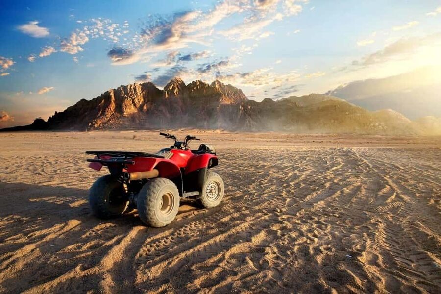 Sharm ElSheikh: ATV Quad & Buggy Adventure Sunrise or Sunset - The quad ride through sandy hills