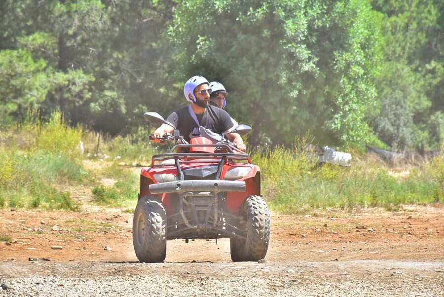Side/Antalya: Jeep, Buggy, Rafting & Zipline Tour with lunch - The 45-minute ride from the coast