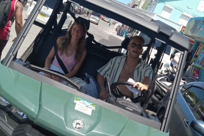 Side By Side Beach Buggy Rentals in Nassau Bahamas - Arawak Cay and the Fish Fry