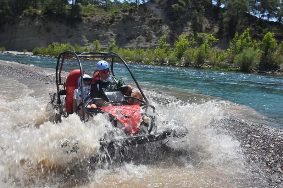 Side: Outdoor Adventure: Rafting, Jeep & Quad w/Lunch - Practical preparation for water, dust, and sun