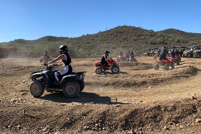 Sidewinder ATV Training & Centipede Tour Combo - Guided ATV Training & Tour - Riding the desert route into the mountains