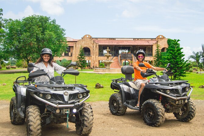 Single ATV Experience: Free Piña Colada + Hacienda Transfer - Mi Casa, plantation history, and a short photo stop