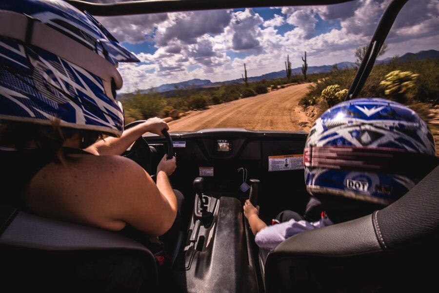 Sonoran Desert: Guided 2-Hour UTV Adventure - Taking the wheel near Fort McDowell