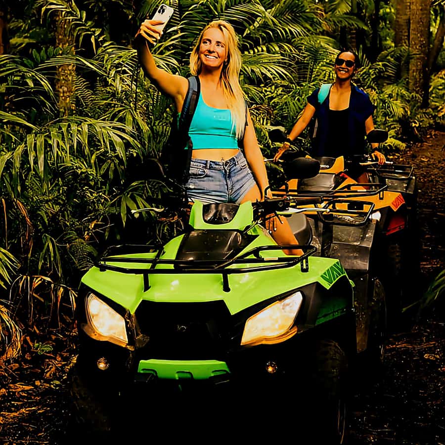 South Of Mauritius Quadbike and Snorkeling Blue Bay - Le Souffleur and Le Pont Naturel by quad bike