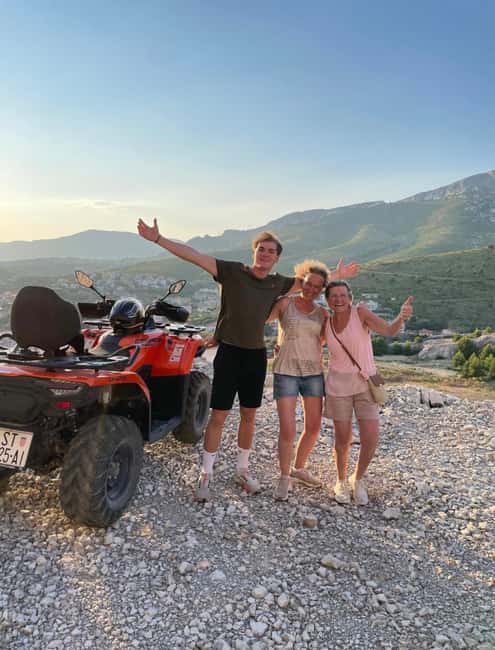 SPLIT: ATV Panorama Tour Podstrana & Horses - Who will enjoy it most