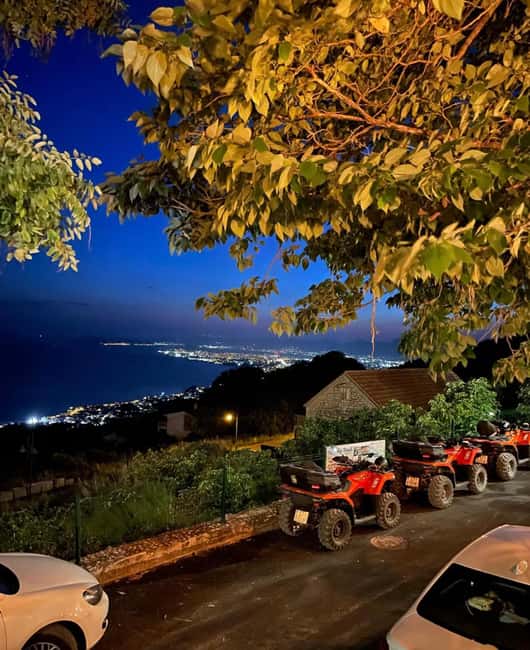 SPLIT: ATV Panorama Tour Podstrana & Horses - Learning the quad before the hills