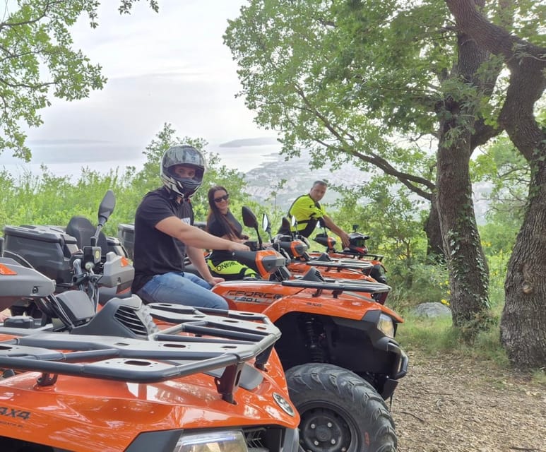 SPLIT: ATV Panorama Tour Podstrana & Horses - Riding through Podstrana’s old mountain village
