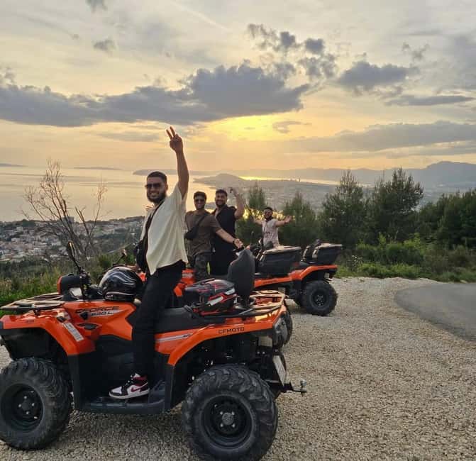 SPLIT: ATV Panorama Tour Podstrana & Horses - Meeting in Podstrana, not central Split