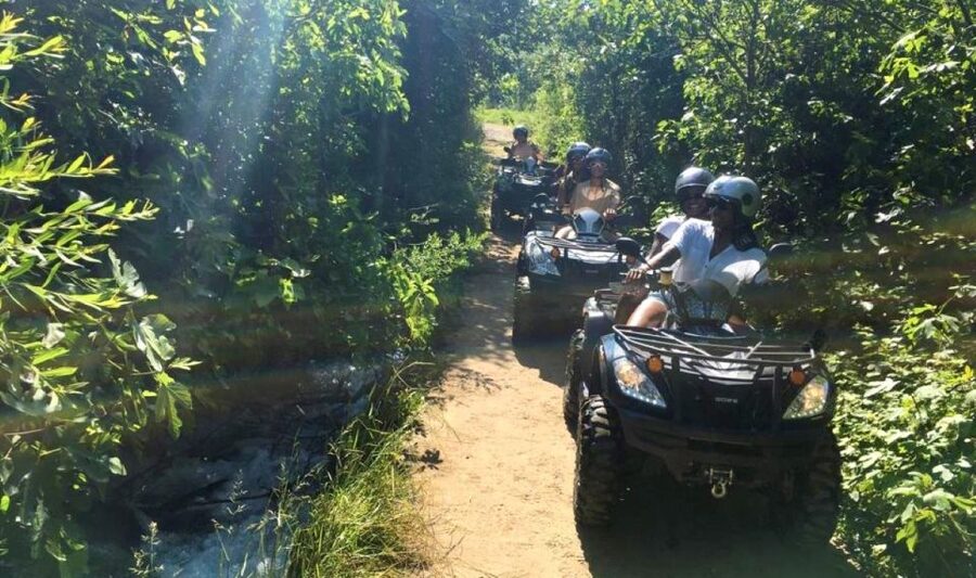 Split: ATV Quad Tour with Waterfall Swimming with Picnic - Starting with a safety check and easy-to-use quads