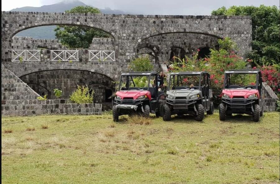 St. Kitts:Countryside Dune Buggy Tour - Jungle tracks, sugar cane, and the fun of getting dusty