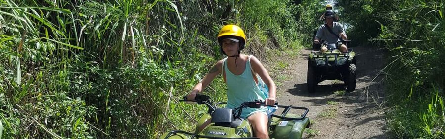 St Kitts: Jungle Bikes Off-Road ATV Tour - From the port to the sugar cane tracks